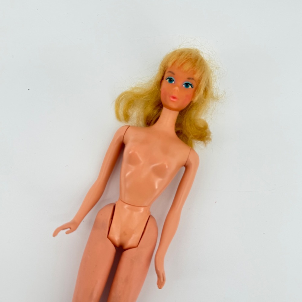 Vintage‎ 1966 Mattel Barbie Doll TNT Twist & Turn Bendable Blonde